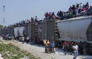 train load immigrants