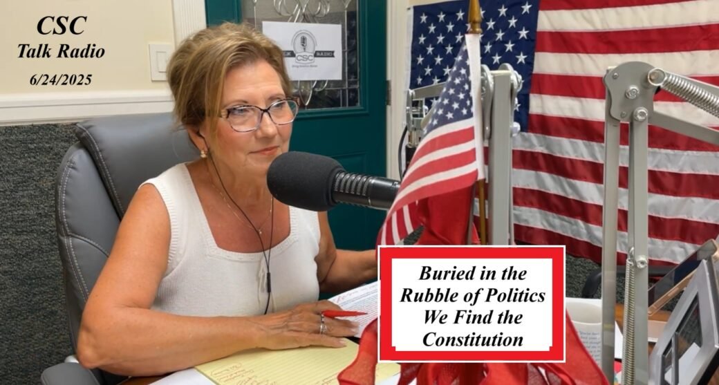 Buried in the Rubble of Politics We Find the Constitution