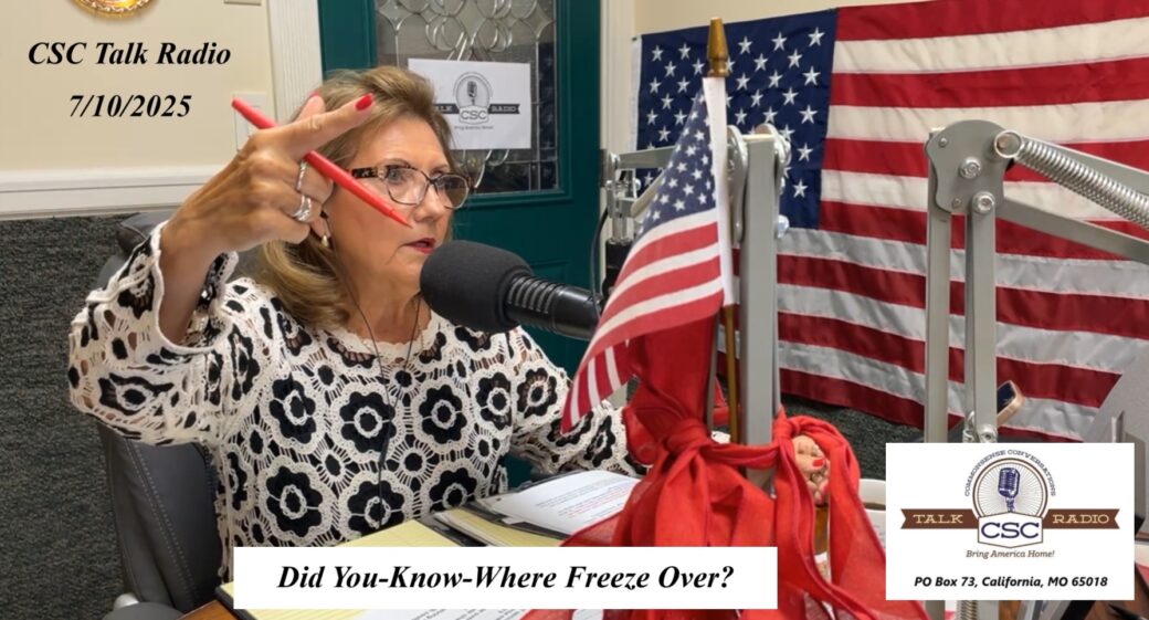Did You-Know-Where Freeze Over
