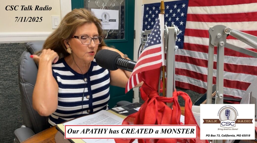 Our APATHY has CREATED a MONSTER