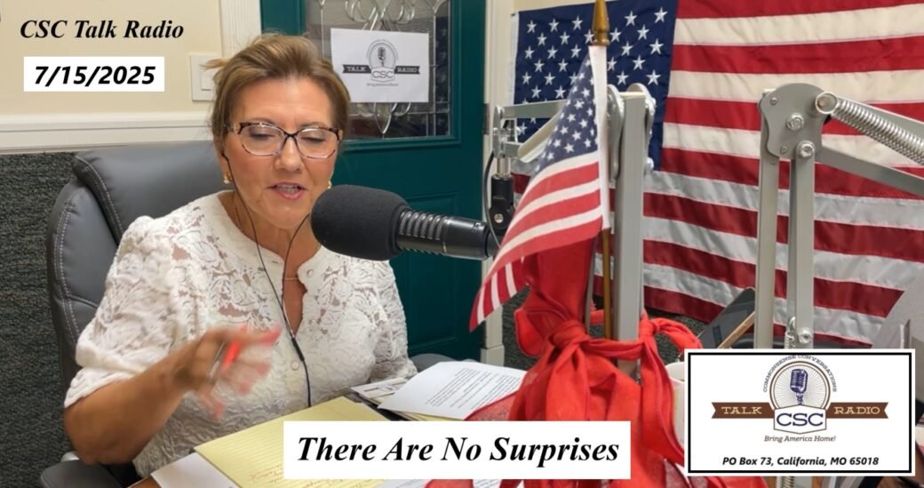 THERE ARE NO SURPRISES!