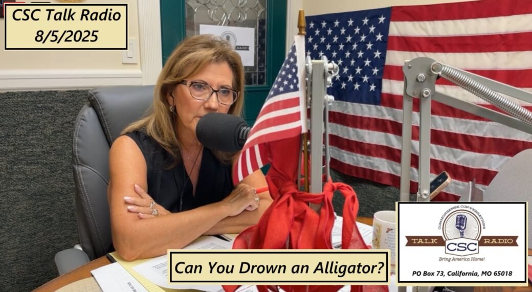 IT’S HARD TO DROWN AN ALLIGATOR