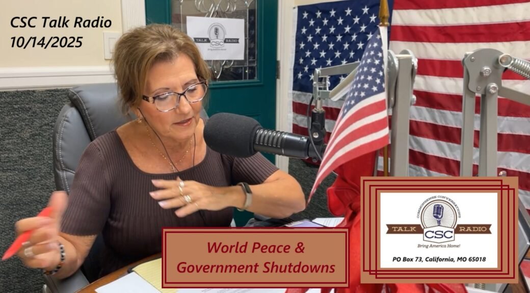 World Peace and Government Shutdowns