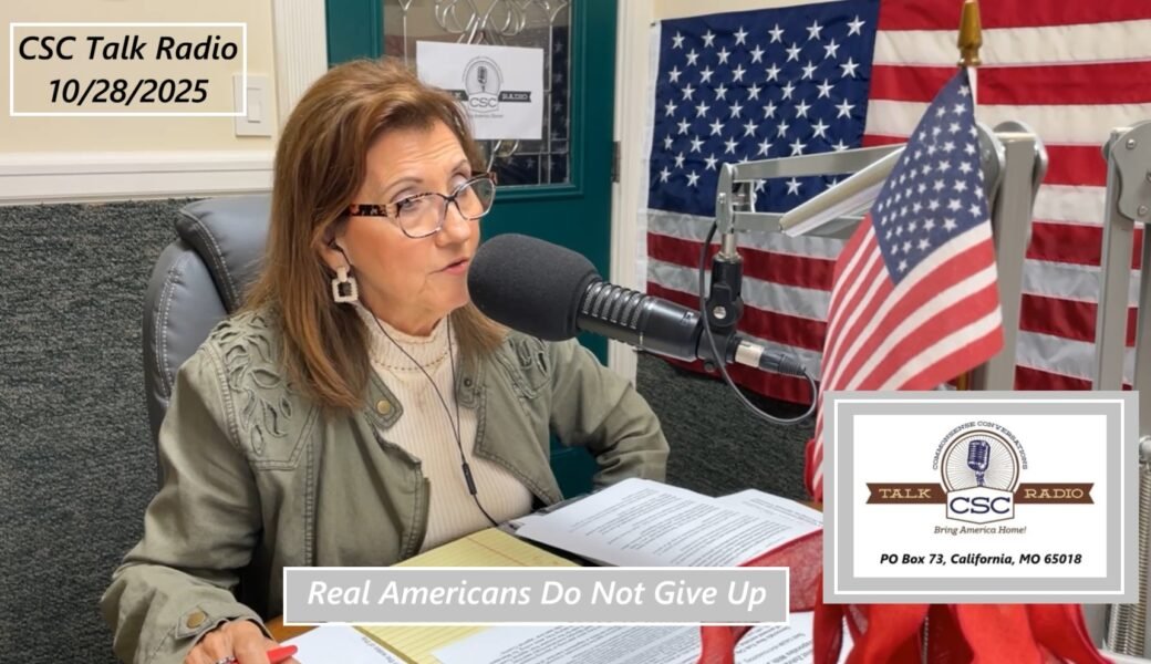 Real Americans Do Not Give Up