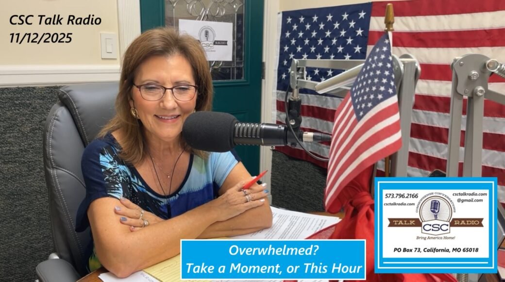 Overwhelmed? Take a Moment, or This Hour