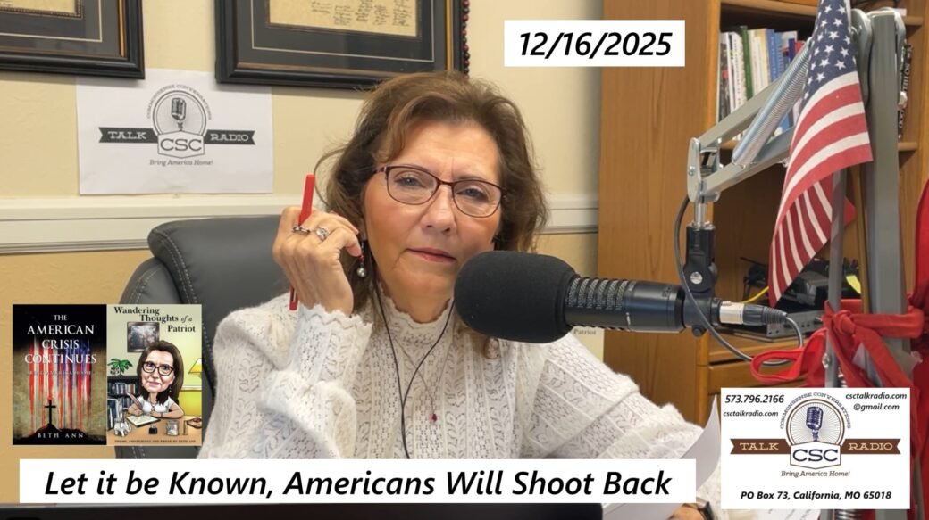 Let it be Known: Americans Will Shoot Back