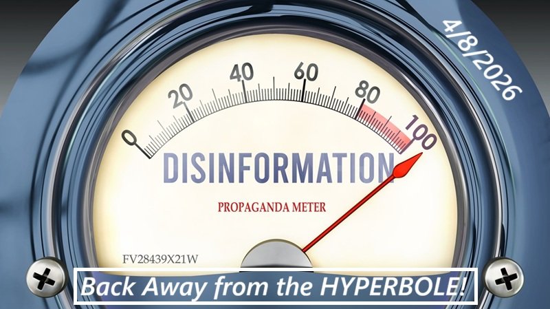 Back Away from the Hyperbole