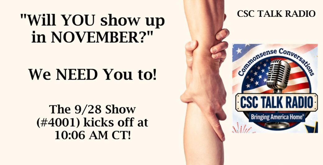 Will YOU show up in NOVEMBER?