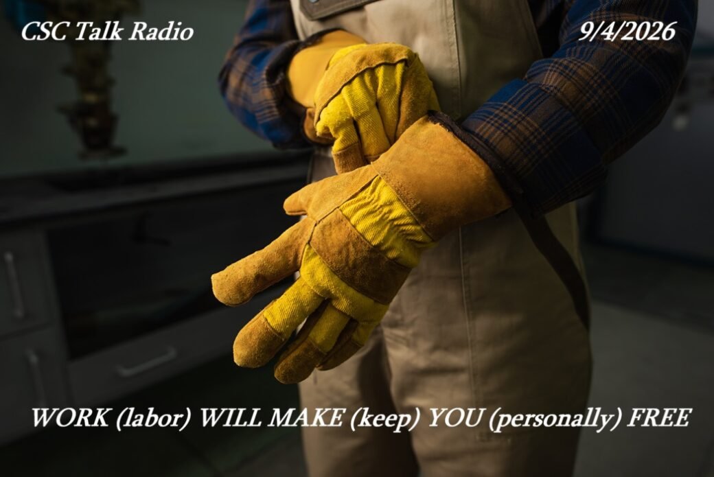 WORK (labor) WILL MAKE (keep) YOU (personally) FREE